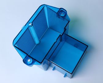 एकल / बहु रंग कस्टम प्लास्टिक मोल्डिंग ब्लू बॉक्स 200x300 मिमी