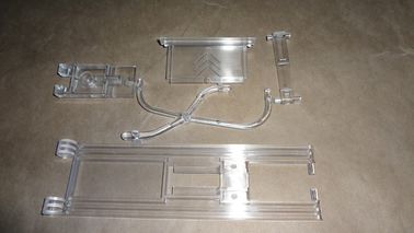 Transparency plastic injection moulded parts ,  precision plastic injection mold